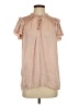 Catherine Malandrino 100% Polyester Pink Short Sleeve Blouse Size S - photo 1