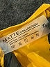 MATTE Collection Solid Yellow One Piece Swimsuit Size XL - photo 3