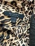 ALLSAINTS Animal Print Brown Long Sleeve Blouse Size 6 - photo 7