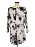 Lock & Love Tie-dye Gray 3/4 Sleeve Top Size L - photo 2