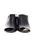 Karl Lagerfeld Paris 100% Leather Black Heels Size 7 1/2 - photo 2