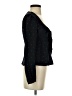 Intermix 100% Silk Black Long Sleeve Silk Top Size 0 - photo 4