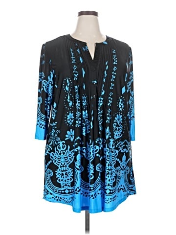 Serengeti 3/4 Sleeve Blouse (view 1)