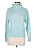 Assorted Brands Teal Turtleneck Sweater Size Med Petite - photo 1