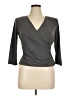 JBS Gray 3/4 Sleeve Top Size 14 - photo 1