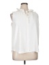 Ann Taylor 100% Polyester Ivory Sleeveless Blouse Size XL - photo 1