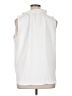 Ann Taylor 100% Polyester Ivory Sleeveless Blouse Size XL - photo 2