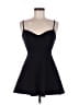 Zara Solid Black Cocktail Dress Size M - photo 1