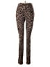 Socialite Animal Print Brown Leggings Size M - photo 1