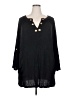 Kenar Black 3/4 Sleeve Blouse Size 2X - photo 1