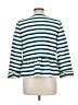 Talbots Stripes Teal Jacket Size 8 - photo 2