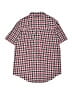 The Children's Place Checkered-gingham Red Short Sleeve Button-Down Shirt Size 7 - 8 - photo 2