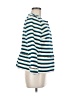 Talbots Stripes Teal Jacket Size 8 - photo 4
