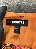 Express 100% Polyester Orange Sleeveless Blouse Size S - photo 7