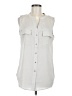 Premise Studio 100% Polyester Ivory Sleeveless Blouse Size M - photo 1