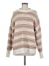 American Eagle Outfitters Print Ivory Pullover Sweater Size M - photo 1