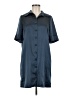 Twelve by Twelve Blue Short Sleeve Button-Down Shirt Size M - photo 1