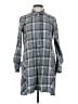 Zara Basic Plaid Gray Casual Dress Size XS - photo 1