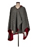 Assorted Brands 100% Polyester Burgundy Poncho One size - photo 1