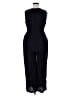 MNG Solid Black Jumpsuit Size XL - photo 2