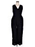 MNG Solid Black Jumpsuit Size XL - photo 1