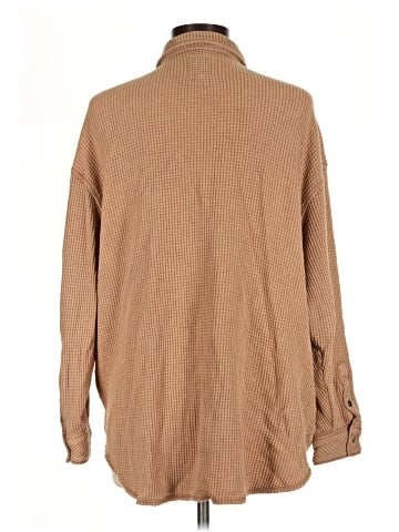 Aerie Long Sleeve Button-Down Shirt (view 2)