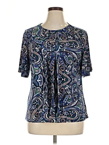 Liz Claiborne Career Short Sleeve Blouse (view 1)