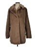 Dolce Cabo 100% Polyester Brown Coat Size S - photo 1
