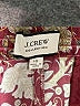 J.Crew Collection 100% Silk Paisley Purple Silk Pants Size 10 - photo 7