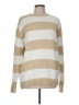 Brandy Melville 100% Cotton Stripes Tan Pullover Sweater One size - photo 1