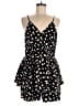Angashion 100% Polyester Polka Dots Black Casual Dress Size M - photo 1