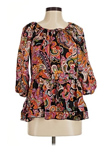 Andrea Behar Boston Proper 3/4 Sleeve Blouse (view 1)