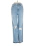 Good American Hearts Blue Jeans Size 4 - photo 1