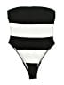 Unbranded Stripes Black Swimsuit Bottoms Size L - photo 1