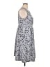 BLOOMCHIC 100% Polyester Print Gray Casual Dress Size 14 - 16 - photo 4