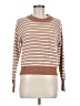 Veronica Beard Stripes Brown Pullover Sweater Size M - photo 1