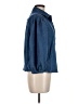 Scoop Blue 3/4 Sleeve Button-Down Shirt Size M - photo 4