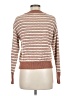 Veronica Beard Stripes Brown Pullover Sweater Size M - photo 2