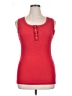 Unbranded Red Sleeveless T-Shirt Size L - photo 1