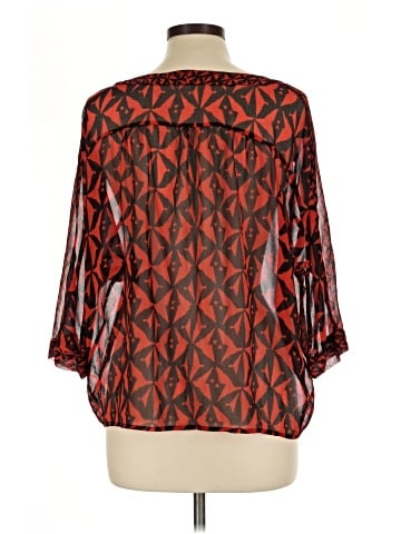 TWO by Vince Camuto 3/4 Sleeve Blouse (view 2)