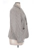 Lands' End Checkered-gingham Ivory Blazer Size L - photo 4
