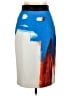 Milly Graphic Blue Casual Skirt Size 8 - photo 1