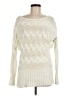 Boston Proper 100% Cotton Ivory Pullover Sweater Size M - photo 1