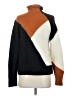 A.L.C. Color Block Orange Turtleneck Sweater Size S - photo 2