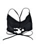 Unbranded Solid Black Swimsuit Top Size XXS (estimated) - photo 2