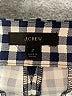 J.Crew 100% Polyester Checkered-gingham Blue Casual Pants Size 2 - photo 7