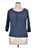 Boden Blue 3/4 Sleeve Top Size 14 - photo 1