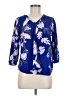 St. John's Bay Blue 3/4 Sleeve Blouse Size M - photo 1
