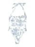 Cider Print White One Piece Swimsuit Size XS - photo 1