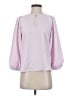 J.Crew 100% Polyester Purple 3/4 Sleeve Blouse Size XS (petite) - photo 1